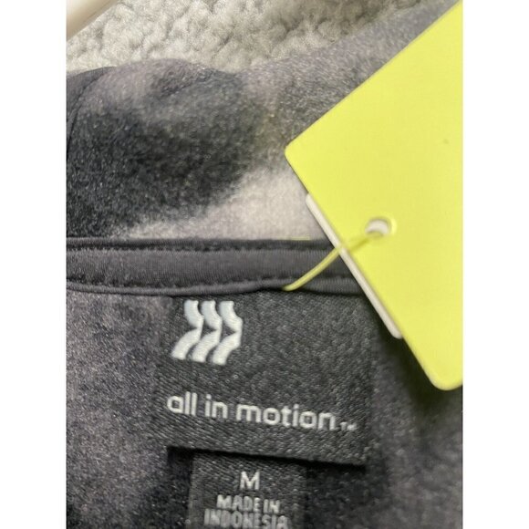 Boy’s All in Motion GREY CAMO 1/4 Zip Hoodie Sweatshirt Fleece Medium New - Picture 6 of 8